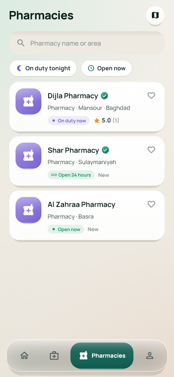Night-duty & 24-hour filters